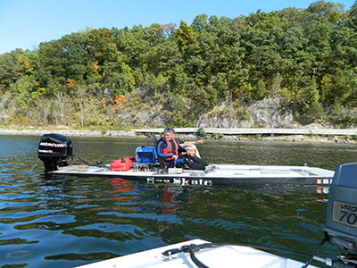 SeaSkate - Sitting static in the water.